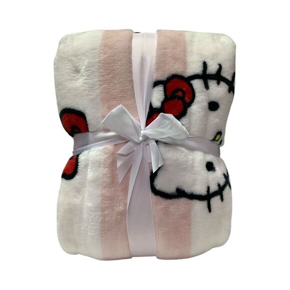 Adult Silk Touch Licensed 60" x 70" Silk Touch Throw - Hello Kitty - Picture 3 of 3